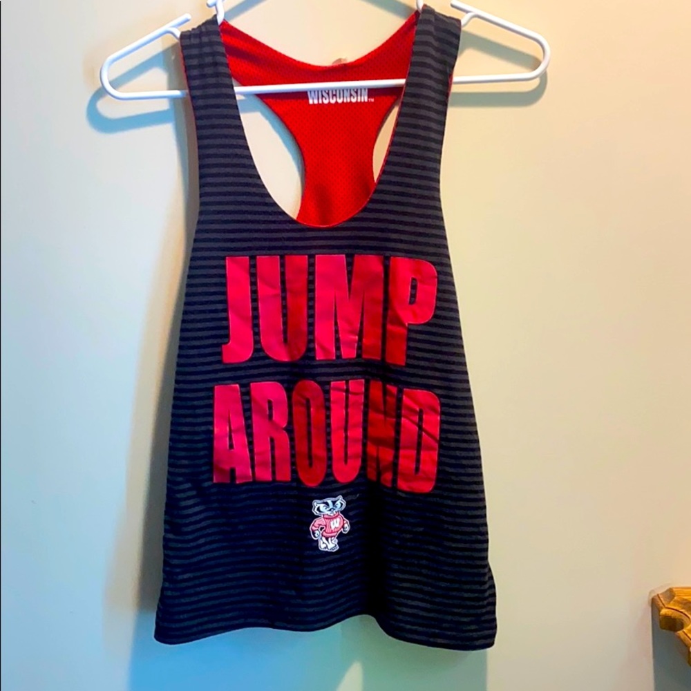 Reversible Wisconsin Badgers Tank Top